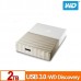 WD My Passport Ultra 2TB(白金) 2.5吋行動硬碟